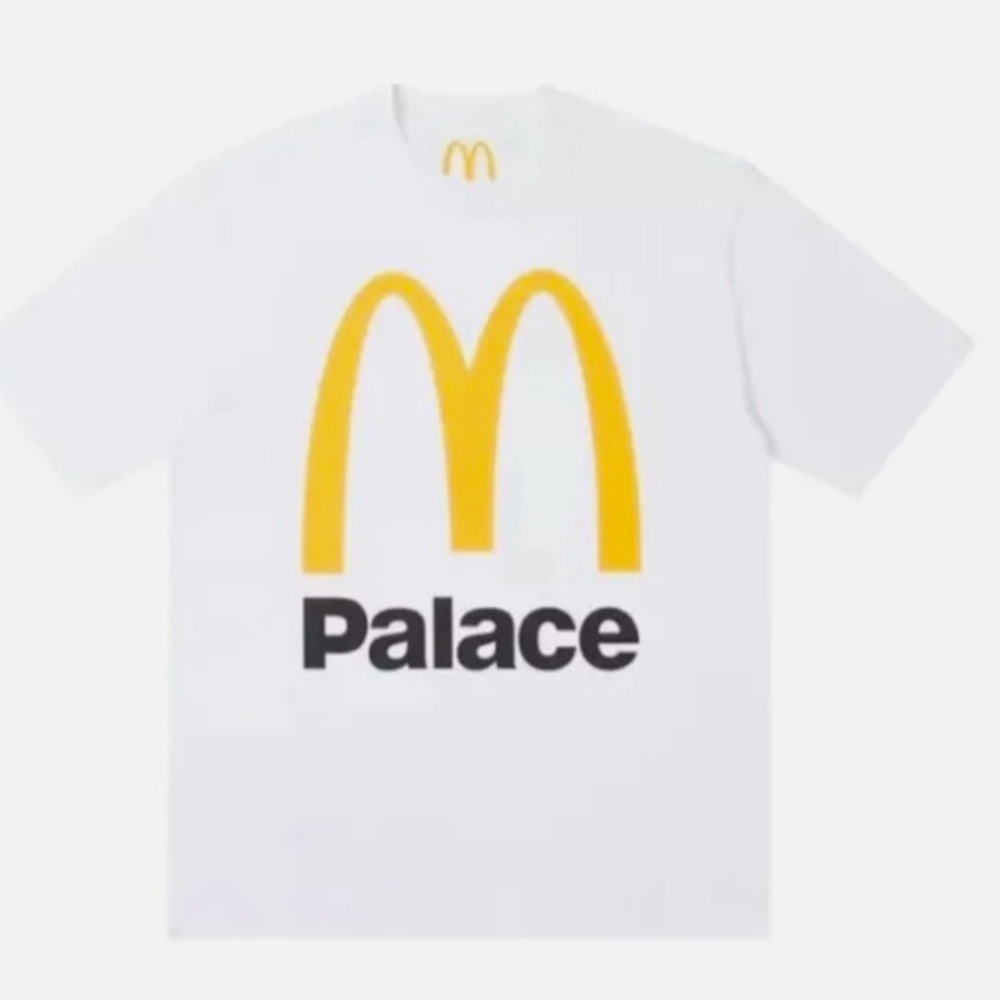 PALACE MCDONALD’S LOGO T-SHIRT WHITE - XL
